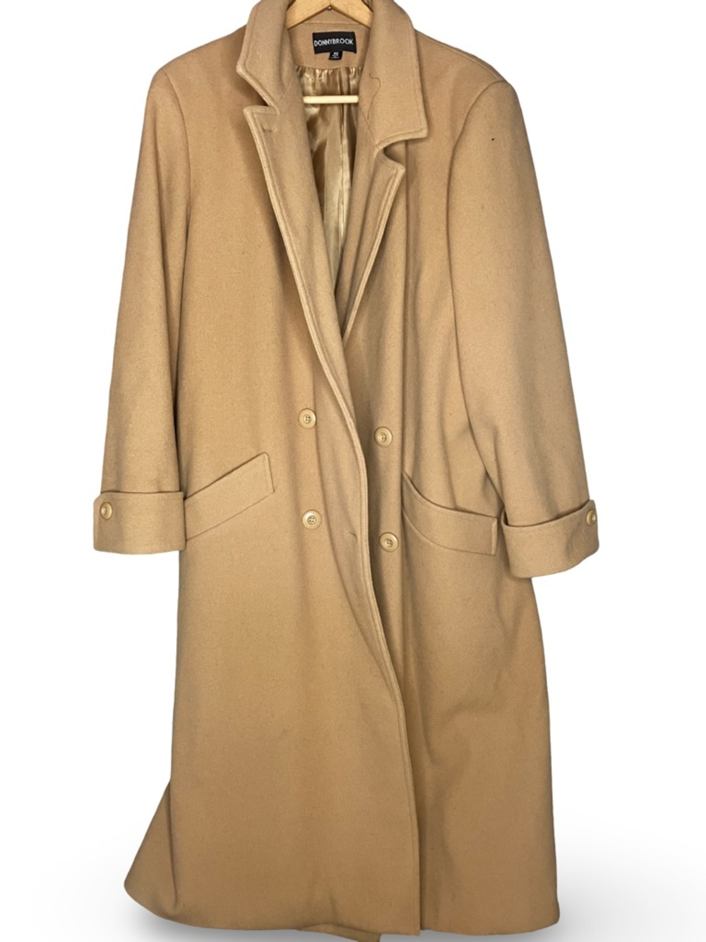 Donny Brook VTG double breasted wool coat 16W old money